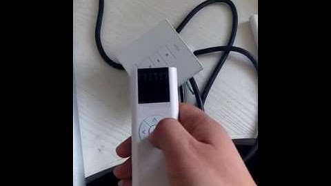 Roller shutter tubular motor wall type receiver AC305/AC304 program instructions