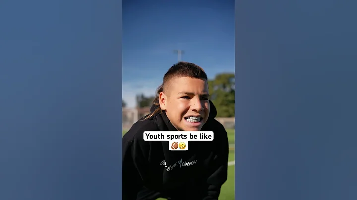 Youth Sports be like‼️🤣 #footballshorts #americanfootball #youthfootball