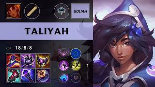 (ATA Goliah) Taliyah Mid vs Fiora - EUW Master Patch 26.16