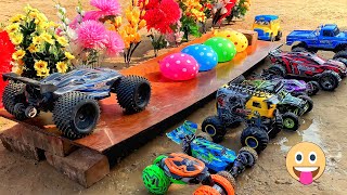 RC Cars vs Water Balloon | Remote Control Car | High Speed RC Cars