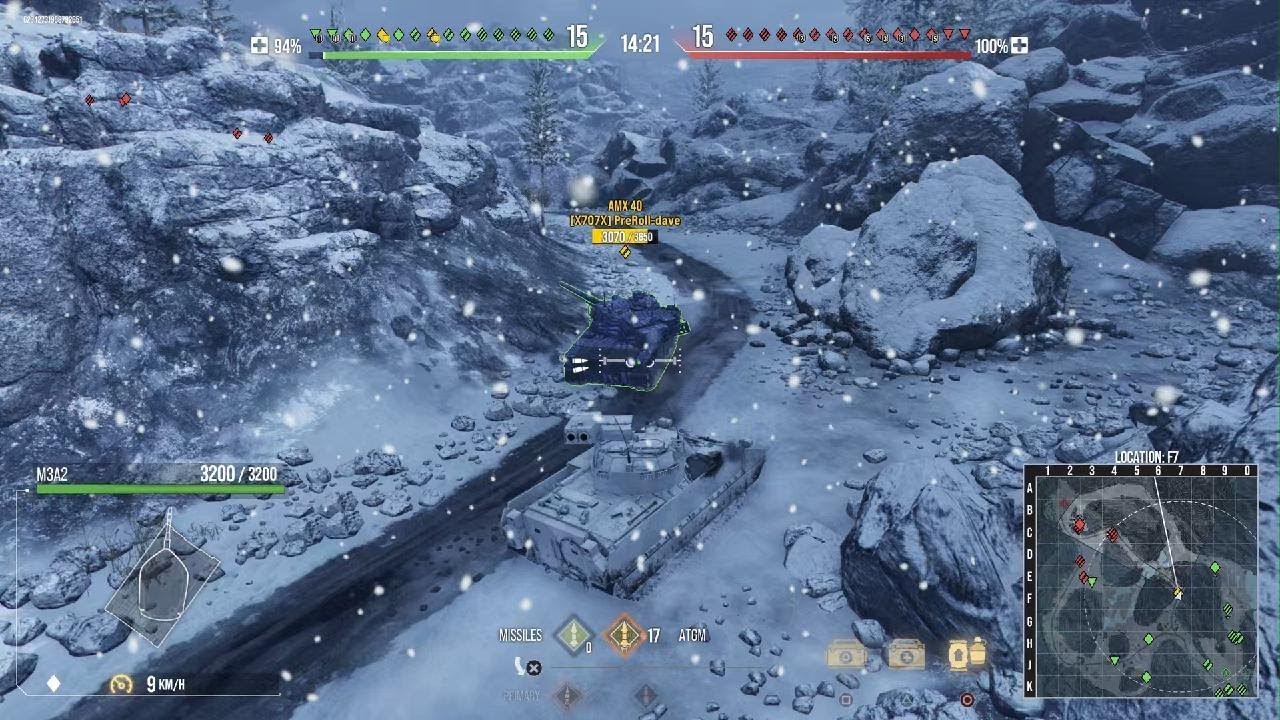 World of Tanks cold War win