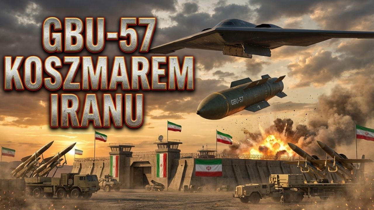 B-2 Spirit i GBU-57: potęga zrzucania ton bomb na irańskie cele