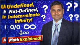 Undefined vs Not Defined vs Indeterminate vs Infinity | Full Explanation