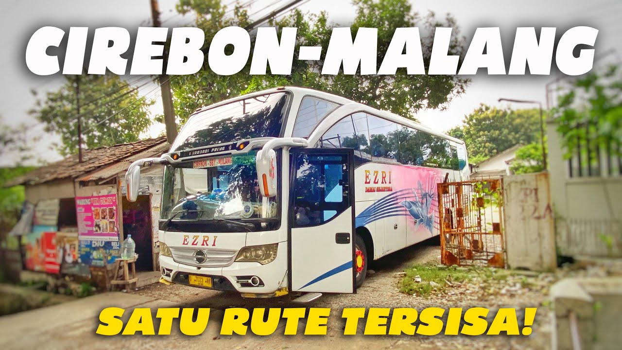 Sensasi Naik Bus Legendaris di Jalur Pantura, EZRI! Biar Tua Tapi Bersih, Wangi, Kaca Bening&Terawat