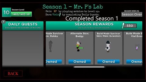 Piggy Completed Season 1 Mr P