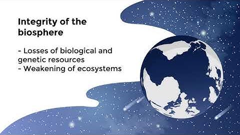 Planetary boundaries