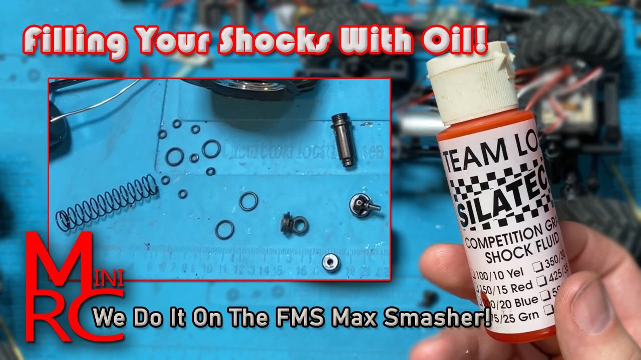 How to Refill Your RC Truck Shocks with Shock Oil 