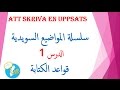 سلسلة كتابة المواضيع السويدية 1 نصائح وقواعد att skriva en uppsats