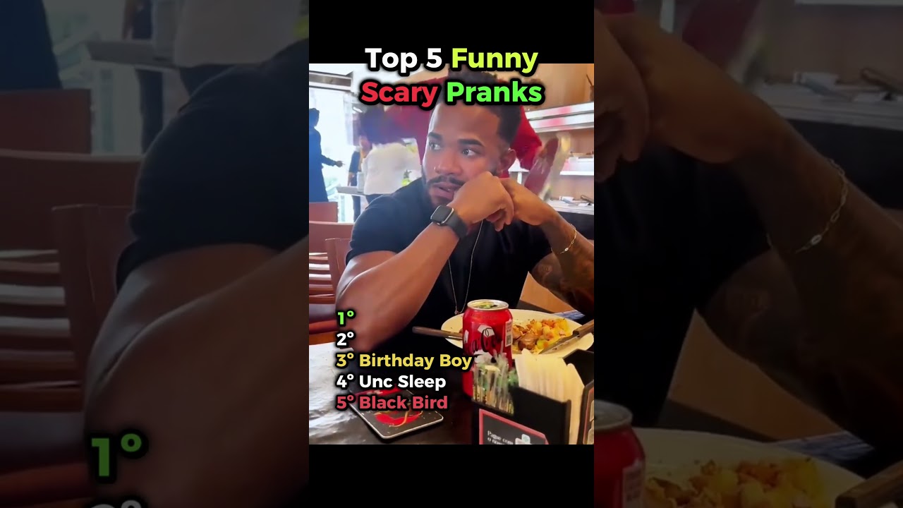 😱😂 Top 5 Scary Funny Pranks