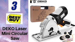3 Best DEKO Laser Mini Circular Saw Power Tools 2019 !!!!
