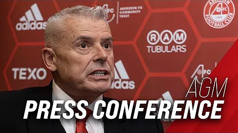 Dave Cormack | AGM Press Conference