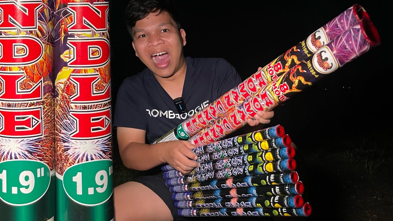 NYUMET MERCON ROMAN CANDLE 1.9 TERBESAR DUA SEKALIGUS!!! SPESIAL