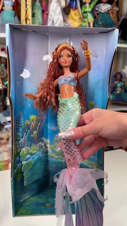 Ariel 🌊 #thelittlemermaid #disneyliveaction #liveactionariel #hallebailey #littlemermaid2023 #dolls