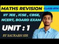 Maths Revision || Class :8th|| Part:01|| #maths #education #saurabhsir