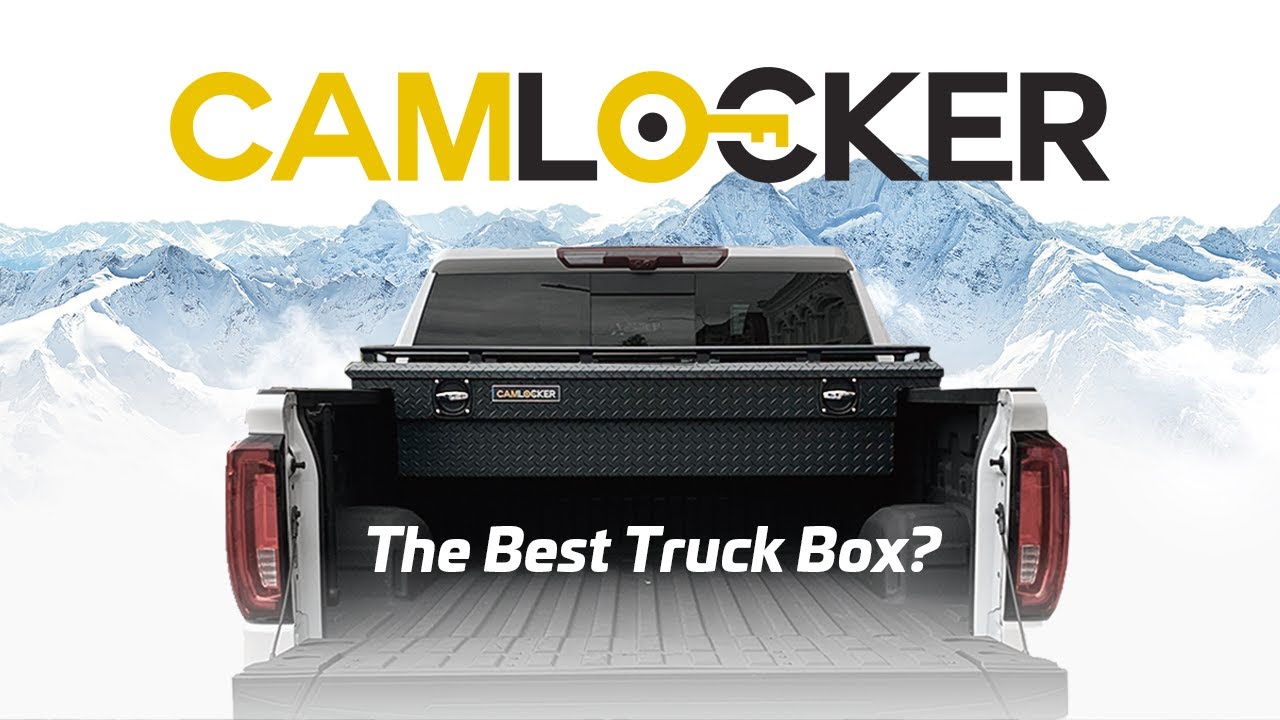 CamLocker Chest Tool Box 60 inch Gloss Black Aluminum Model RV60GB