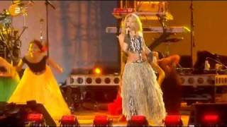 Shakira - Hips Don't Lie Feat Tumi Molekane @ kick-off Concert Fifa World Cup South Africa