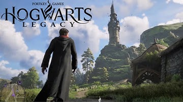 HOW BIG IS THE MAP in Hogwarts Legacy? Run Across the Map