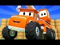 Monster Trucków - Max Strażak Monster Truck Buduje Tor Wyścigowy! - Miasto Samochodów | Bajki