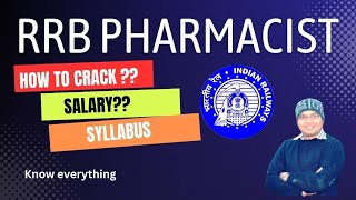 RRB Pharmacist 2024 Vacancy, Know everything, How to crack? what are the syllabus and salary!