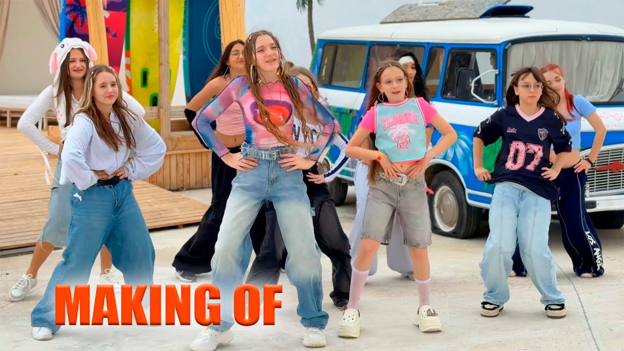 Backstage Filmările Videoclipului la piesa Școală Pa Pa