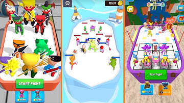 Merge Master Blue Monster Vs Monster Fusion Vs Zombie Plants Android iOS Gameplay Walkthrough