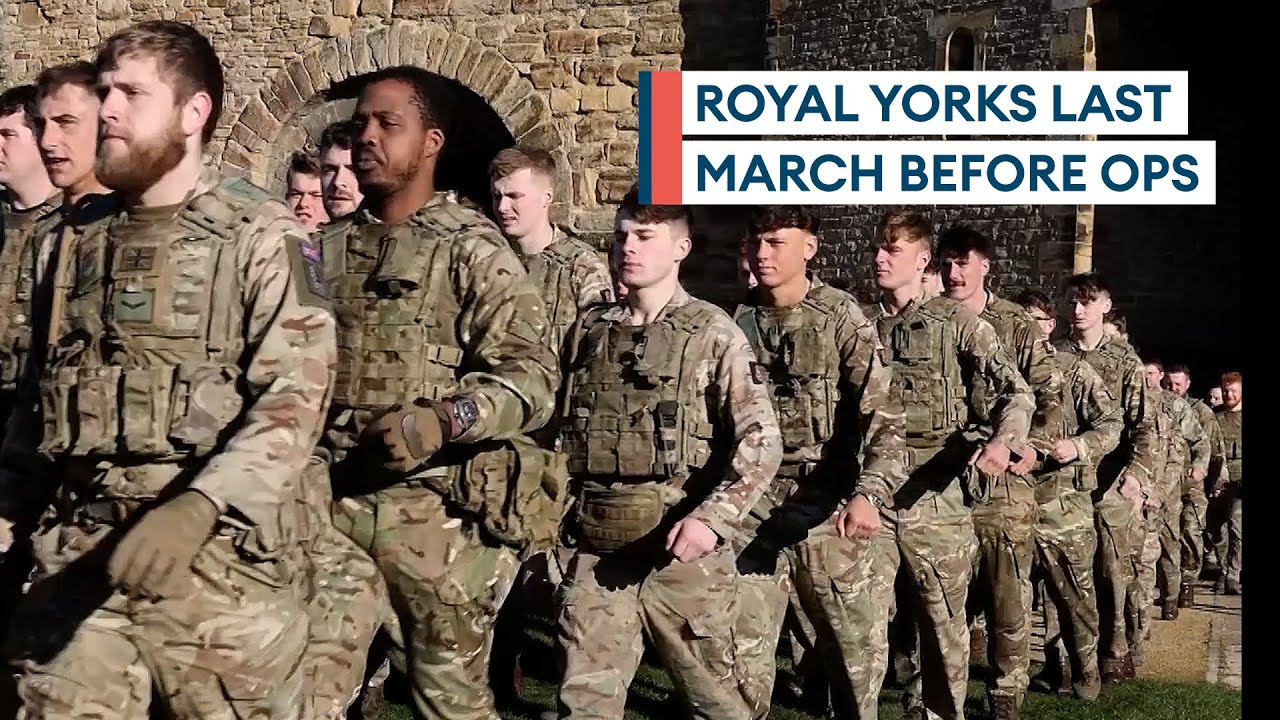 Final parade before multiple deployments for busy Royal Yorkshire Regiment
