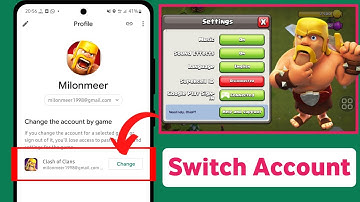 SWITCH GOOGLE PLAY ACCOUNT IN COC | How To Change Your Supercell ID Email On Clash Of Clans (2025)
