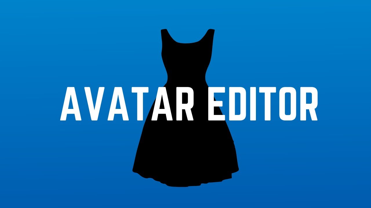 Avatar Editor  Roblox Studio Tutorial 