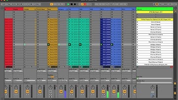 Call To Worship & Song Transition Automation in Ableton (Session View)
