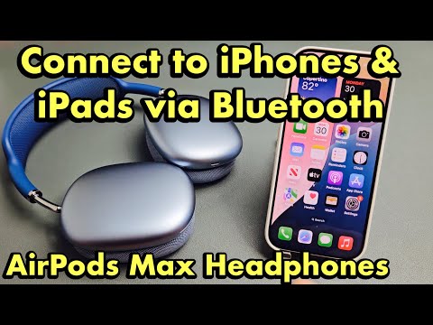 Наушники AirPods Max: как подключить к iPhone и iPad по Bluetooth