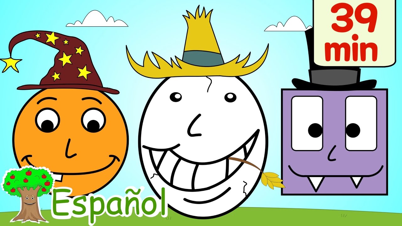 La Canción De Las Formas Y Más Canciones Infantiles - YouTube
