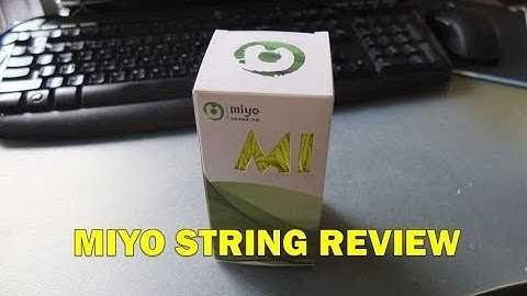 Miyo String review (Yoyo string)
