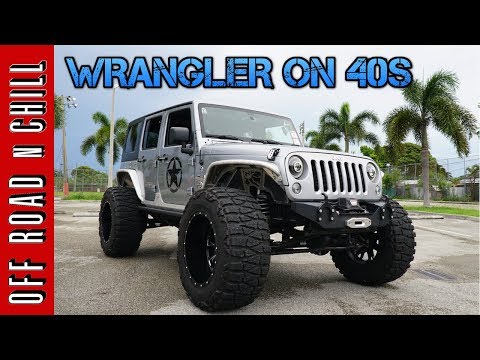 40 inch Tires on Dana 30 Possible? Jeep Wrangler JK Walk Around