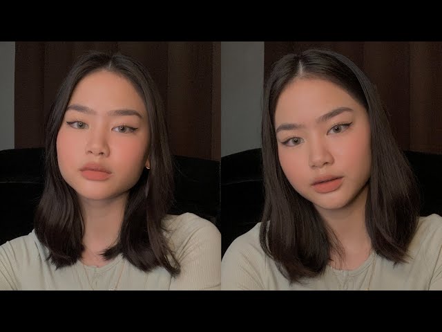 natural but cute makeup look 🌫 ft. O.TWO.O cosmetics class=