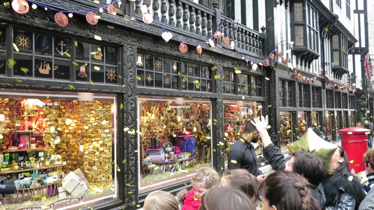  Liberty  Christmas  Windows Lights London  YouTube