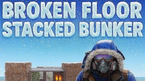 This Floorstacked 2x1 Bunker is ILLEGAL in Rust...