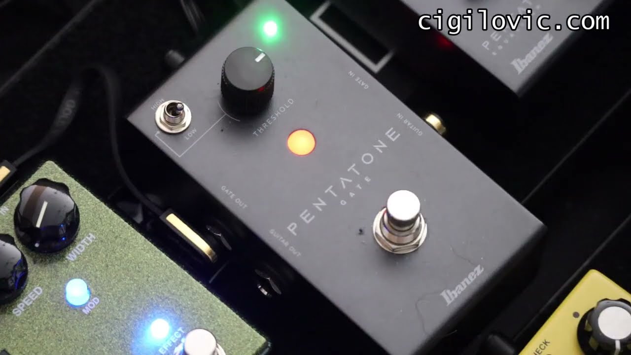 Ibanez Pentatone Gate (PTGATE) Review & Sound Demo - YouTube