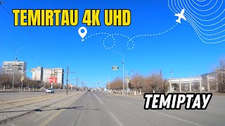 City of Metallurgists - Temirtau - Cities of Kazakhstan - 4K UHD - Driving Downtown