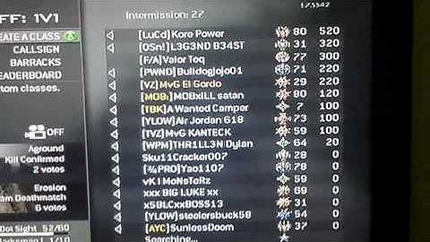 MW3 Hacked?Glitch?In Faceoff 1v1