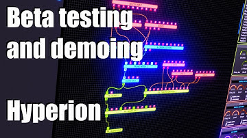 demoing and sound design in Hyperion