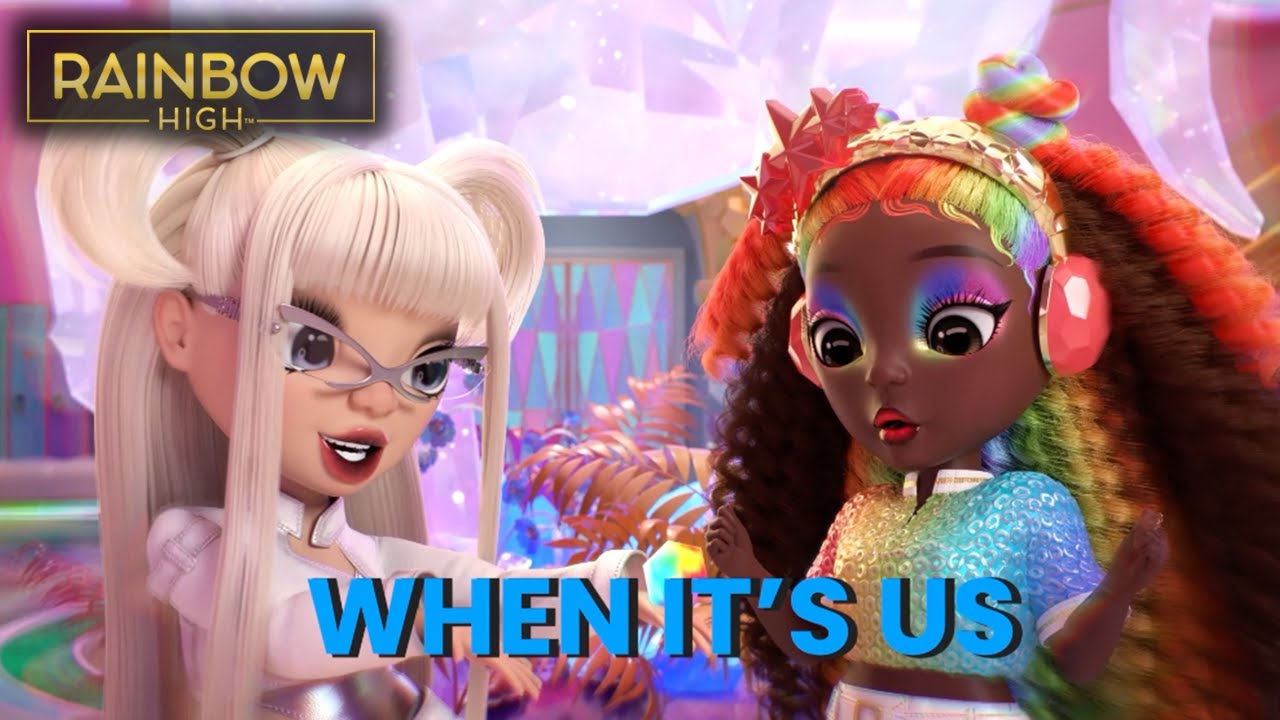 "When It's Us" Sing-A-Long! 🎵🌈 | Rainbow High Music