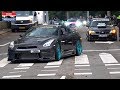 Modified Cars & Supercars Leaving a Car Show! - C63s CRASH, 800HP Supra, Aventador SVJ, Skyline,...