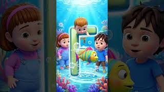 Learn Letters D E F! 🐶🐘🐟 Alphabet Phonics Song #Shorts