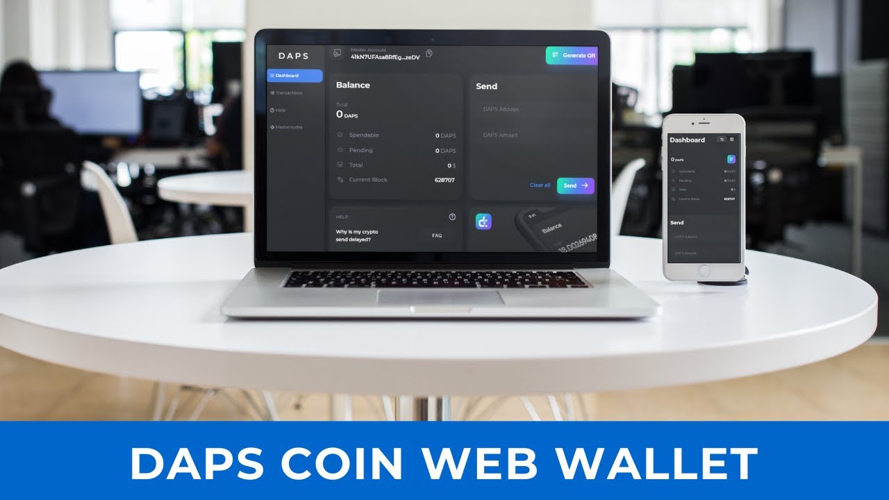DAPS Coin Web Wallet 2020