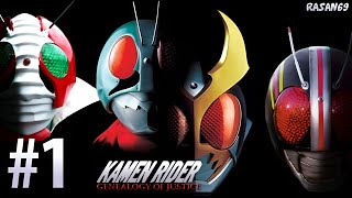 Points of reference: 01:56 - prologue 03:49 chapter 1: kamen rider
agito (1/2) 17:22 semiminga boss fight rider: genealogy justice
(仮面ライダー正義の系譜 ...