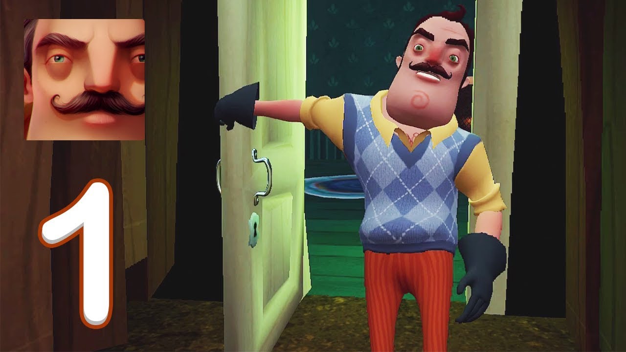 Как проходить привет сосед на телефон. Hello Neighbor Act 1. Привет сосед 1.1.3. Hello neighbour 1 Act. Hello Neighbor 1 Act 1.