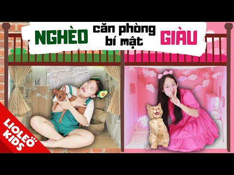 Căn phòng bí mật GIÀU CÓ vs KHỐN KHÓ – Nuôi THÚ CƯNG trong gầm giường và CÁI KẾT "toangg"!!