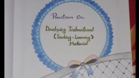 B.Ed//2nd Semester Practicum//Course -VII(A)//@Bidisha_RB