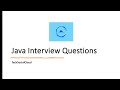 Java Interview Questions