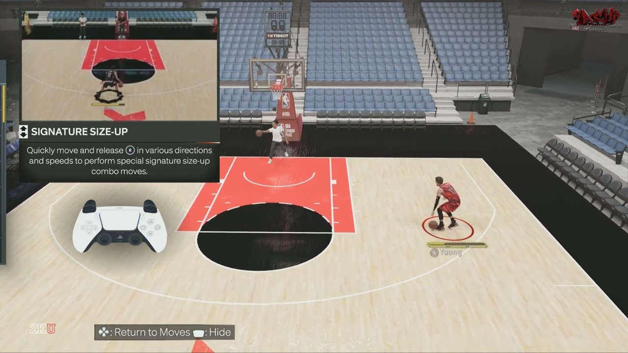 NBA 2K23 - How To Signature Size Up 